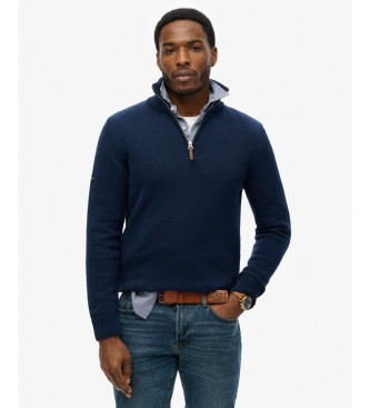 Superdry Jersey Cotton Classics Henley marino