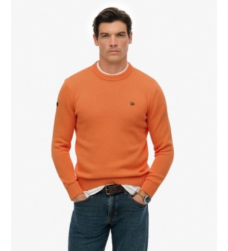 Superdry Jersey Preppy Cotton naranja