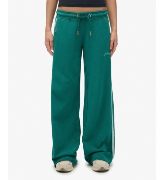 Superdry Pantalón Jogger Essential Logo Straight verde