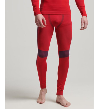 Superdry para hombre. MS110163A Legging interior sin costuras rojo (S), Homewear, Poliamida