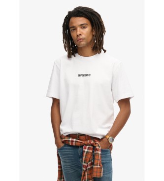 Para hombre. M1012028A Camiseta micrologotipo estampado (XXL), Casual, Algodón, Manga corta