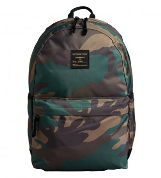 Superdry para mujer. W9110339A Mochila Estampada Montana camuflaje (OSFA), Casual, Poliéster