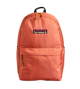 Superdry para mujer. Y9110200A Mochila Vintage con micrologo bordado Montana naranja (OSFA), Casual, Poliéster