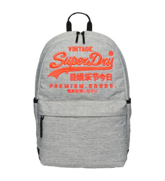 Superdry para mujer. Y9110262A Mochila Heritage Montana gris (OSFA), Casual, Poliéster