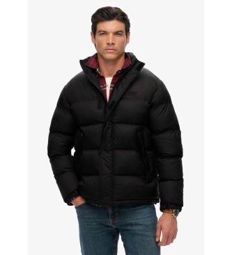 Superdry para hombre. M5012247A Chaqueta Tech Padded negro (M), Casual, Poliéster