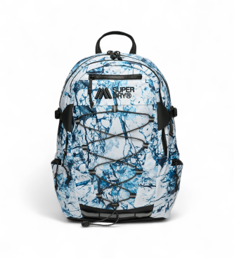 Superdry unisex. W9110420A Mochila Outdoor 28L azul (OSFA), Casual, Poliéster