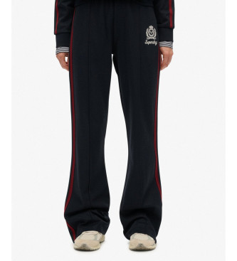 Superdry para mujer. W7011220A Pantalón Country Club Track marino (XS), Casual, Algodón