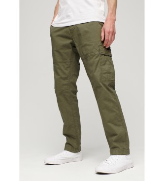 Superdry Pantalón cargo Core verde