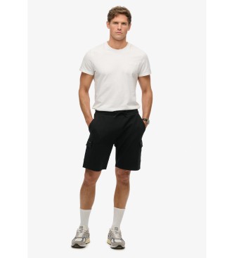 Superdry para hombre. M7110470A Short Cargo Tech negro (S), Casual, Algodón 3