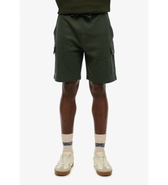 Superdry para hombre. M7110470A Short Cargo Tech verde (L), Casual, Algodón