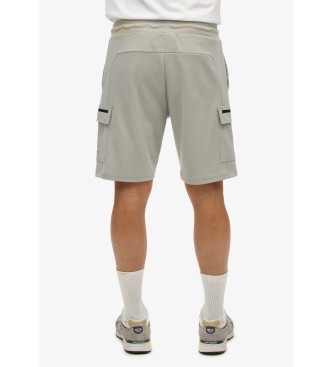 Superdry para hombre. M7110470A Short Cargo Tech gris (S), Casual, Algodón 2