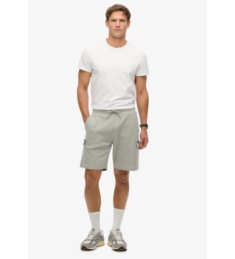 Superdry para hombre. M7110470A Short Cargo Tech gris (S), Casual, Algodón 3