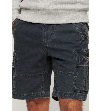Superdry para hombre. M7110434A Pantalón corto cargo Heavy marino (30), Casual, Algodón