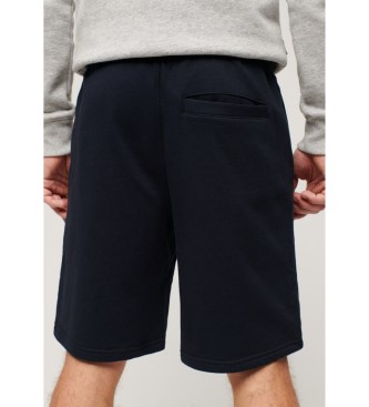 Superdry para hombre. M7110427A Short de punto con logotipo Essential negro (XXL), Casual, Algodón 3