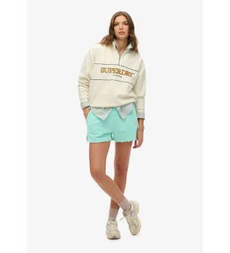 Superdry para mujer. W7110462A Short teñido Essential turquesa 3