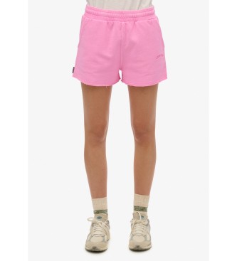 Superdry para mujer. W7110462A Short teñido Essential rosa