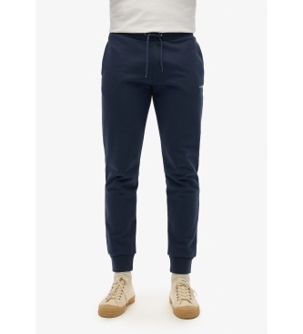 Superdry Pantalón Jogger Plain marino
