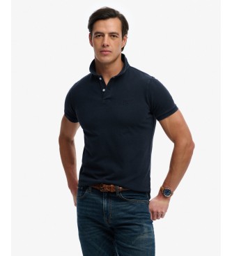 Superdry Polo Vint Destroy marino