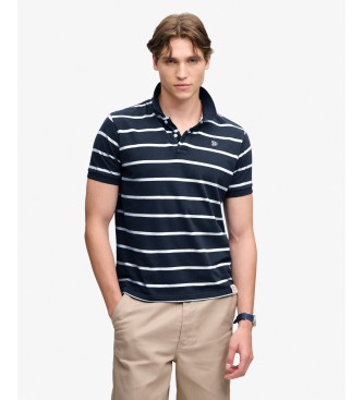 Superdry Polo Vintage Stripe marino