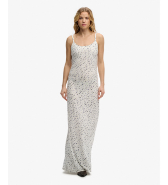 Para mujer. W8012119A Vestido Printed Cami Maxi (M), Casual, Viscosa, Sin mangas / Tirantes