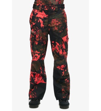 Superdry para hombre. MS110180A Pantalón largo de esquí Ultimate Rescue multicolor (M), Deportivo, Nieve, Poliéster Reciclado, Sostenible