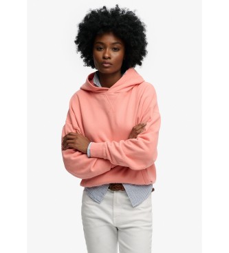 Superdry para mujer. W2012542A Sudadera Studios rosa (XS), Casual, Algodón
