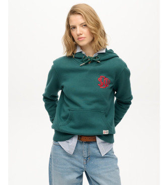 Superdry para mujer. W2012573A Sudadera Sd&Co Neon verde (M), Casual, Algodón, Manga larga