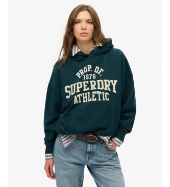 Superdry Sudadera con capucha ESS Relaxed verde
