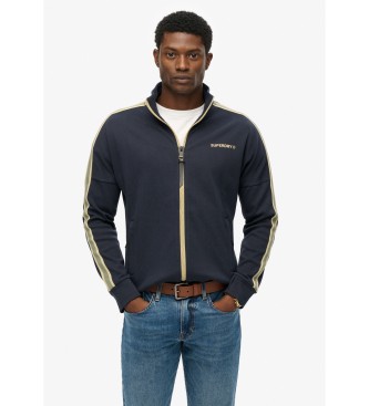 Superdry para hombre. M2014312A Chaqueta Tech Cult Loose Track marino (XL), Casual, Algodón