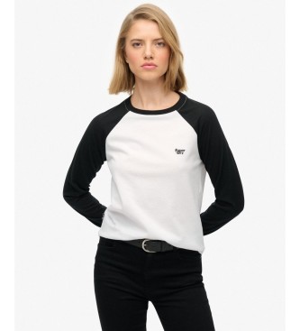 Superdry Camiseta Essential Logo Baseball negro