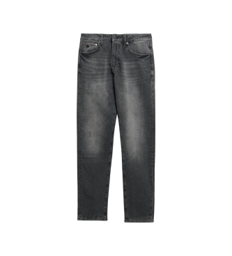 Superdry para hombre. M7010888A Jeans Vintage Slim gris (28/32), Casual, Algodón, Denim