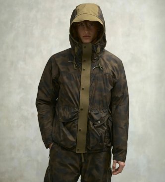 Skye Ten anorak olivgrön