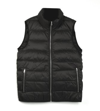 Ten c para hombre. 26CTCUX03007 Chaleco Down Liner negro (46), Casual, Poliamida