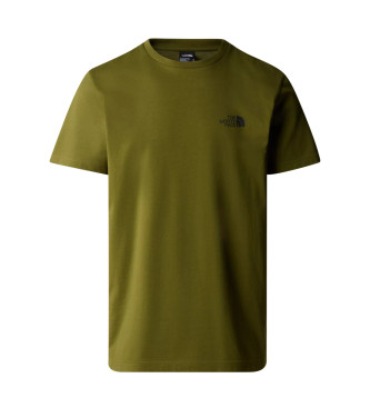 The North Face para homem. T-SHIRT SIMPLE DOME verde The North Face