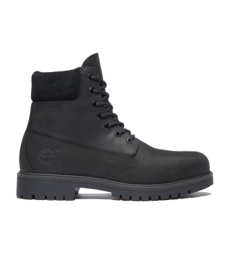 Timberland para hombre. TB0A6CH6W021 Botas de Piel 6 IN Lace Waterproof negro (40), Plano, Cordones, Casual, Outdoor