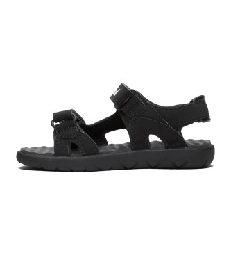 Timberland Unisex Para CriançA. TB0A1QY20011 Perkins Row Heel Strap Sandals Preto (38), Plano, Velcro, Casual, Moda Infantil-image