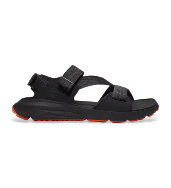Timberland para hombre. TB0A6DPPETY1 Sandalias con tira trasera Motion Dune negro (46), Plano, Velcro, Casual