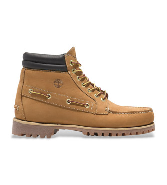 Botas con cordones Authentic marrón (46), Piel, Casual, Deportivo, Outdoor, Timberland outlet 2024.