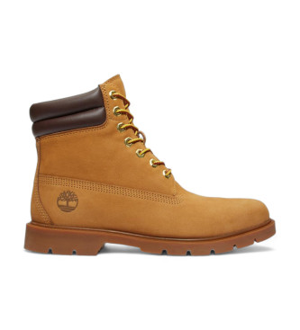Timberland para hombre. TB1A27TP2311 Botas de Piel 6 In Basic marrón (43.5 W), Plano, Cordones, Casual, Deportivo, Outdoor