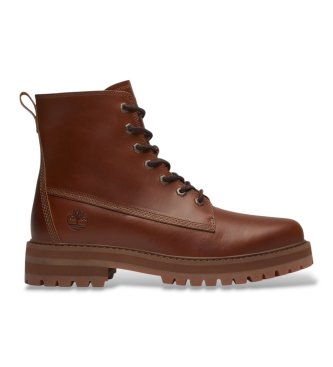 Timberland Botas de piel Britton Drive marrón