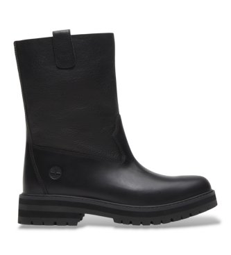 Timberland para mujer. TB0A2R5XW021 Botas de piel Britton Drive negro (36 W), Plano, 1 a 3cm, Ninguno, Casual