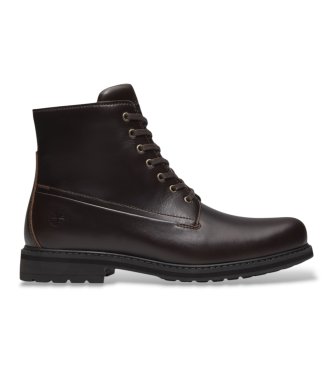 Timberland Botines de piel Stormbucks marrón oscuro