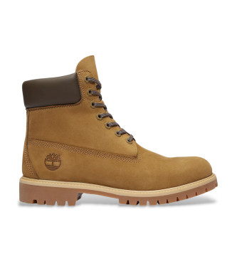 Timberland para hombre. TB0A2P6WA5D1 Botines de Piel 6-Inch Premium impermeables marrón (44.5 W), Plano, Cordones, Casual
