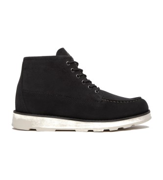 Timberland para hombre. TB0A6CEPEK41 Botines de Piel Chukka Britton Mills negro (43), Plano, Cordones, Casual, Outdoor