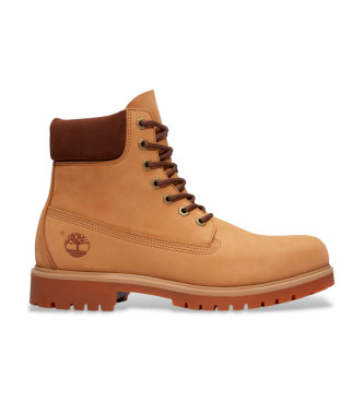 Timberland para hombre. TB0A6CH6EM51 Botines de Piel 6-Inch marrón (10.5 M = 44.5), Negro, Plano, Ante, Cordones, Outdoor