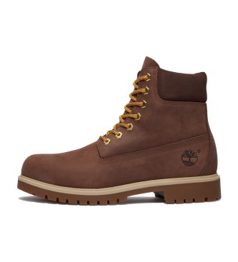 Timberland para hombre. TB0A6CH6W011 Botines de Piel impermeables 6-Inch marrón (44.5), Plano, Cordones, Casual