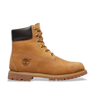 Timberland Para Mujer. TB1103617131 Botines De Piel 6 Inch Premium Impermeables MarróN (39 W), Plano, Cordones, Casual-image