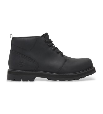Timberland para hombre. TB0A69TWW021 Botines Chukka de piel Britton Road Mid negro (43), Plano, Cordones, Casual, Sostenible