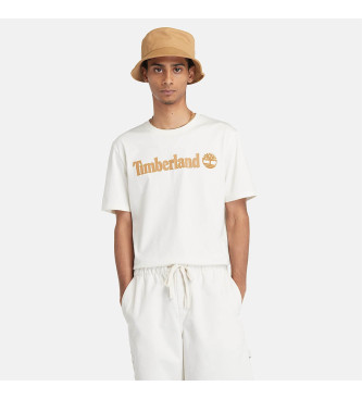 Timberlandvoor mannen. TB0A5UPQCM91 Kennebec Rivier T-shirt wit (3XL), Casual, Katoen, Korte mouwen