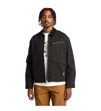 Timberland für Herren. TB0A5TGF0011 Strafford Jacke schwarz (L), Lässig, Baumwolle